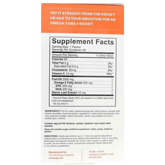 Omega-3 Orange Squeeze, COM
